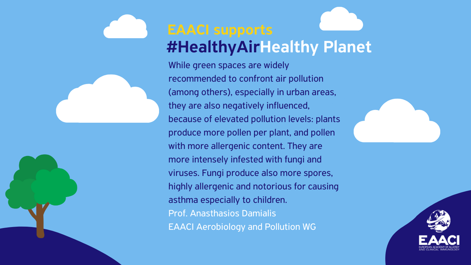 EAACI - News: EAACI Celebrates International Day of Clean Air for